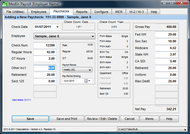 Medlin Accounting Software screenshot